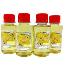 Kit 4 Atrativo Essência Pesca Mamão Isca Tambas Tilapia Pacu