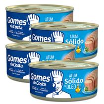 Kit 4 Atum Sólido em Óleo Gomes da Costa 170g