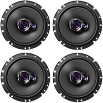 Kit 4 Auto Falante Automotivo Pioneer 6 Polegadas Triaxial 50w Rms Cada Ts-1760br