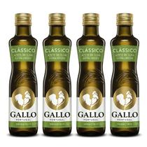 Kit 4 Azeite De Oliva Extra Virgem Gallo 250ml Português Baixa Acidez Kit 4 Azeite De Oliva Extra Virgem Gallo 250ml Português Baixa Acidez