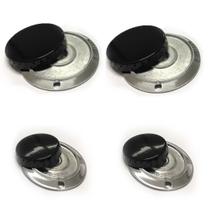 Kit 4 Bacias 4 Espalhadores Tampinhas Fogão Fratello Mueller