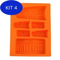 Kit 4 Back To The Future II - Silicone Tray - Forma de
