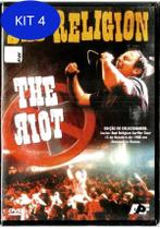 Kit 4 Bad Religion - The Riot - Edição De Colecionador - Dvd - Imagem Music
