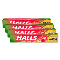 Kit 4 Bala Halls Melancia 28g