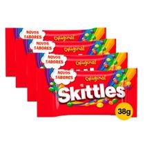 Kit 4 Bala Skittles Original 38g