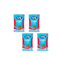 Kit 4 Balas Fini Vitamina C Sabor Morango 4x18gr