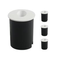 Kit 4 Balizador Nano Vision Redonda 2w 3000k Brc Opus