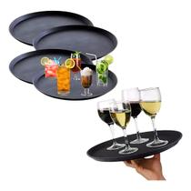 Kit 4 Bandejas Servir Antiderrapante 40cm Paramount Kit 4 Bandejas Servir Antiderrapante 40cm Paramount