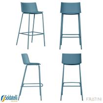 Kit 4 Banquetas Ipanema Media 86cm Várias Cores - Fratini