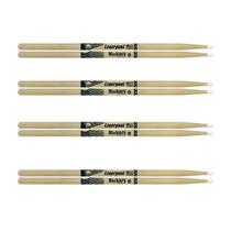 Kit 4 Baqueta Liverpool American Hickory Series 5a Nylon Hy 5AN