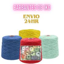Kit 4 Barbantes Sanne Colorido Nº6 - 1kg