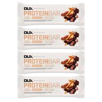 Kit 4 Barra de Proteína Dux Proteibar Chocolate e Amendoim 20g de Proteína com 60g Kit 4 Barra de Proteína Dux Proteibar Chocolate e Amendoim 20g de Proteína com 60g
