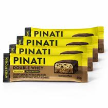 Kit 4 Barra PINATI Double Whey Bananoffe 50g 15g Proteina Kit 4 Barra PINATI Double Whey Bananoffe 50g 15g Proteina
