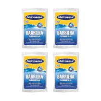 Kit 4 Barrilha Elevador De Ph Para Piscina Hidroazul 2 Kg