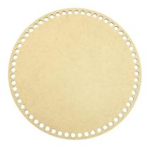 Kit 4 Base Redonda 40 cm MDF para Cesto Crochê Fio de Malha Kit 4 Base Redonda 40 cm MDF para Cesto Crochê Fio de Malha
