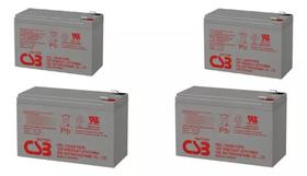 Kit 4 Bat 6dzm10 12v 9a Ciclo Profundo Bike Elétrica Kit 4 Bat 6dzm10 12v 9a Ciclo Profundo Bike Elétrica