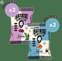 Kit 4 Batata Doce Ervas Finas E Batata Doce 45G Do Johnny