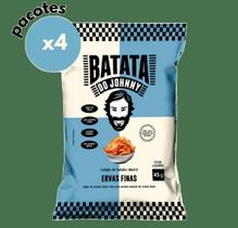 Kit 4 Batatas Doces Com Ervas Finas 45G Do Johnny