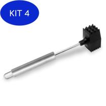 Kit 4 Batedor de Carne para Amaciar Bife - Ke Home