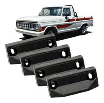 Kit 4 Batente Capô Borracha F1000 F4000 Avarento 72 73 74 92 Kit 4 Batente Capô Borracha F1000 F4000 Avarento 72 73 74 92