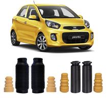 Kit 4 Batente Coifa Dianteiro + Traseiro Picanto 2012 A 2017