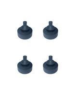 Kit 4 Batente De Borracha Do Cavalete Central Titan/ Fan/cg