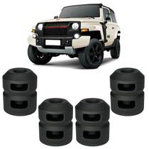 Kit 4 Batente Dianteiro Traseiro Troller 2015/... Kit 4 Batente Dianteiro Traseiro Troller 2015/...