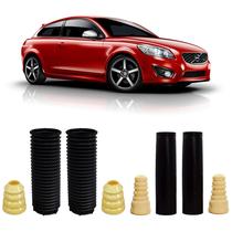 Kit 4 Batente Dianteiro Traseiro Volvo C30 10 2011 2012 2013