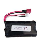 Kit 4 Bateria Wltoys 12428 7.4V 3500mAh 12423 10428 A959B A969B Q46 SG 116 Carrinho Avião Barco