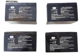 Kit 4 Baterias Bicicleta Eletrica Sousa Bike 350w 12v/12ah