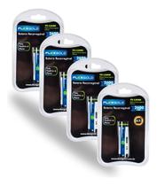 Kit 4 Baterias Flexgold Recarregáveis 18650 2600 Mah 3.7v Kit 4 Baterias Flexgold Recarregáveis 18650 2600 Mah 3.7v