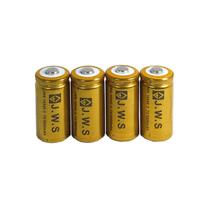 Kit 4 Baterias Pilha Recarregável 16340 3,7v CR123A 5800mAh
