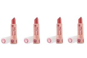 Kit 4 Batom Colors Cor 11 Rosa Nude 3,8gr - Ramona Make Up