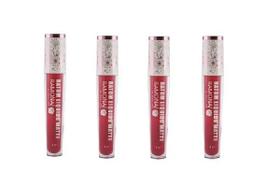 Kit 4 Batom Líquido Matte Cor 29 Rosa Cha 4ml - Ramona Make Up