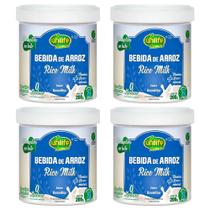 KIT 4 BEBIDA DE ARROZ Alternativa Ao Leite 200G UNILIFE