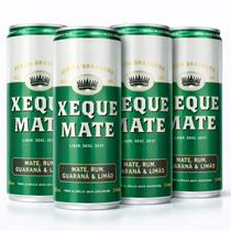 Kit 4 Bebida mista de rum Xeque Mate Draft 362ml