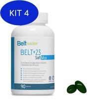 Kit 4 Belt +23 Soft Max Multivitaminico E Multimineral De A - Belt Nutrition