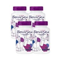 Kit 4 Berinjela Em Cápsulas Chamel 100 Cáp 300mg Original Kit 4 Berinjela Em Cápsulas Chamel 100 Cáp 300mg Original
