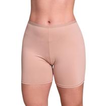 Kit 4 Bermuda Anágua Feminina Modeladora Segunda Pele Cintura Média Ideal Para Usar Debaixo Vestido