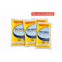 Kit 4 Bicarbonato de 2kg Genco Kit 4 Bicarbonato de 2kg Genco