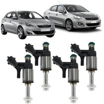 Kit 4 Bico Injeção Bosch 308 15 Em Diante C4 Lounge 14 A 18