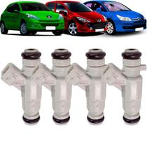 Kit 4 Bico Injetor Citroen C3 C4 Xsara Peugeot 206 207 307