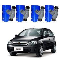 Kit 4 Bico Injetor Corsa 1.0 8V 1.4 8v de 2007 a 2015 Delphi