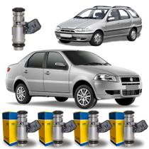 Kit 4 Bico Injetor de Combustivel Palio / Weekend / Siena 1.6 1996 a 2001 Magneti Marelli - IWP001