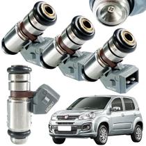 Kit 4 Bico Injetor Fiat Uno Mille 1.0 8V 1999 Diante IWP067