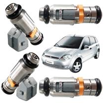 Kit 4 Bico Injetor Fiesta Rocam 8V Gasolina 1.6 1999 Diante