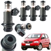 Kit 4 Bico Injetor Fox 1.0 1.6 8V Gasolina Flex 2003 Diante
