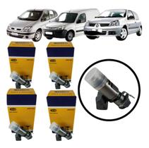 Kit 4 Bico Injetor Iwp143 Renault Clio Scenic Partner