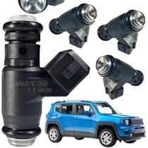 Kit 4 Bico Injetor Jeep Renegade 1.8 16V 2015-2024 MBIPE056 Kit 4 Bico Injetor Jeep Renegade 1.8 16V 2015-2024 MBIPE056