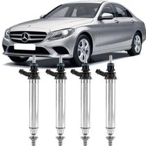 Kit 4 Bico Injetor Mercedes Benz C180 A200 B200 C200 C250 - 0261500065 - Original Kit 4 Bico Injetor Mercedes Benz C180 A200 B200 C200 C250 - 0261500065 - Original
